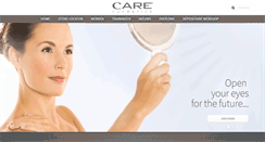 Desktop Screenshot of carecosmetics.nl